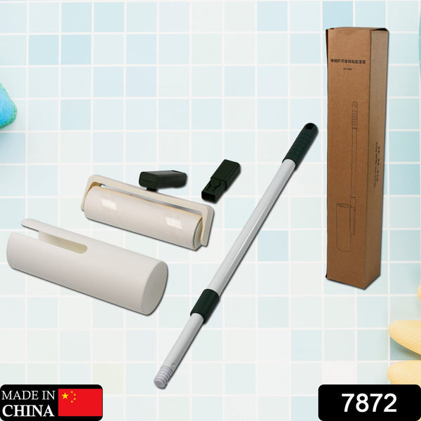 Washable Reusable Lint Roller with Extendable Handle for Carpet, Floor, and Sofa - justgrabit.in | Just Grab It