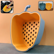 Pepper - Shape 2 - in - 1 Washing Bowl - (1 Pc) - justgrabit.in | Just Grab It