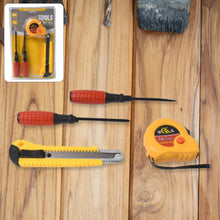 4 In 1 Hand Tool Kit Maintenance Repair Kits (1 Set) - Justgrabit Inc.