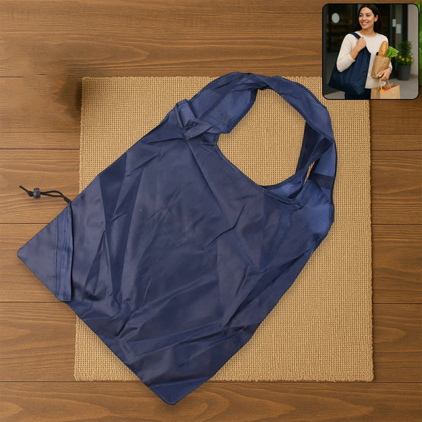 Reusable Grocery Bags - Reusable Bags With Handles (1 Pc / Mix Color) - justgrabit.in | Just Grab It