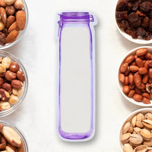 Food Storage Bag Bottles Shape Ziplock Bags Reusable (1 Pc / 500 ML) - justgrabit.in | Just Grab It
