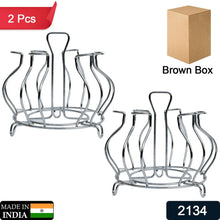 Stainless Steel Glass Holder Glass Hanging Organizer for Kitchen Bars Pubs (MOQ : - 2 Pc) - Justgrabit Inc.