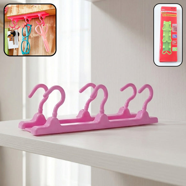 Multipurpose Folding Hanger Hook Organizer (1 Pc) - justgrabit.in | Just Grab It