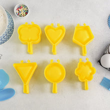Plastic Cookie Cutter Mould Set (6 Pc) - justgrabit.in | Just Grab It