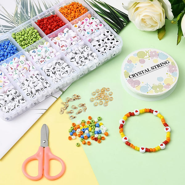 Premium DIY Bracelet Making Kit (1 Set) - justgrabit.in | Just Grab It
