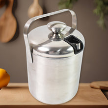 Stainless Steel Ice Buckets with Lid (1.3 Liters Approx) - justgrabit.in | Just Grab It
