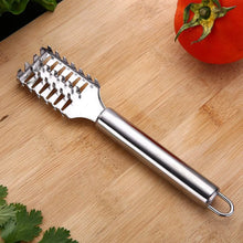 Stainless Steel Fish Scale Remover Scraper – Sawtooth Kitchen Tool - Justgrabit Inc.