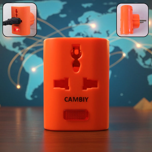 3 Slot Multi Pin Universal Plug Adapter (1 Pc) - justgrabit.in | Just Grab It