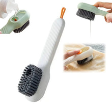 Multifunctional Scrubbing Brush with Liquid / Soap Dispenser, Cleaning Brush with Liquid / Soap Dispenser, Shoe Brush for Cleaning, Cloth Cleaning Brush with Handle Liquid Shoe Brush For Shoe Clothes (1 Pc) - Justgrabit Inc.