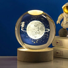 Astronaut Ball Night Light with Resin Base Decorative for Living Room Decor (1 Pc) - justgrabit.in | Just Grab It