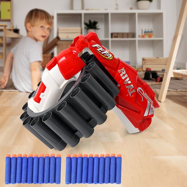 Amazing Toy Gun, Gun for Children, 20 Soft Bullets (1 Set) - justgrabit.in | Just Grab It