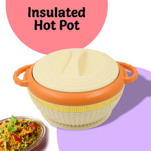 Insulated Hot Pot With Inner Stainless Steel Serving Casserole with Lid (800 ML Approx) - justgrabit.in | Just Grab It