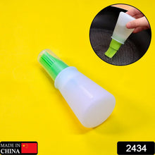 Silicone Cooking Oil Bottle With Basting Brush (Cap Not Include) - Justgrabit Inc.