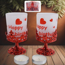 Tealight Holder Stylishly Shaped Candle Diya Stand Plastic Beautiful Design Festival, Diwali (2 Pc / Mix Design) - Justgrabit Inc.
