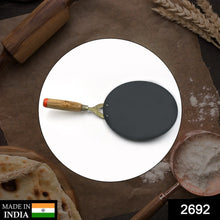 Wooden Handle Roti Tawa used in all household and kitchen purposes for making rotis and parathas nonstick tawa etc. - Justgrabit Inc.