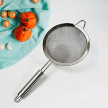 Mesh Sieve Quality Stainless Steel Fine Mesh Strainer with Sturdy Handle and Hook, Ideal for Tea Coffee, Rice, Powder, Fruit Etc Kitchen Food Kitchen Utensil - Justgrabit Inc.
