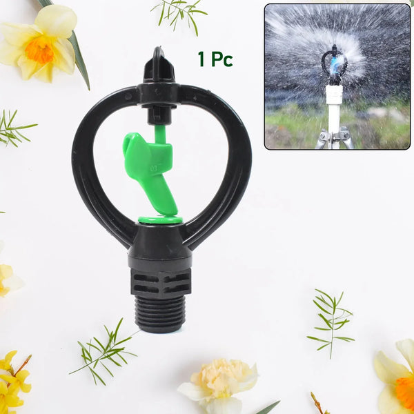 Rotating Irrigation Sprinkler Plastic Spray Nozzle, Butterflies Rain Shaped (1 Pc) - justgrabit.in | Just Grab It