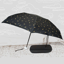 3 - Fold Cute Umbrella – Sun & Rain Protection, UV Shield (1 Pc / With Zip Case) - Justgrabit Inc.