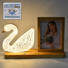 Duck Shape Cystal Led Lamp & Photo Frame Night Lamp | Wedding Gift | love couple - Justgrabit Inc.