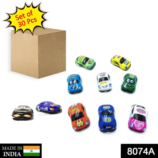 30 Pc Mini Pull Back Car Widely Used By Kids And Children’s For Playing Purposes. - Justgrabit Inc.