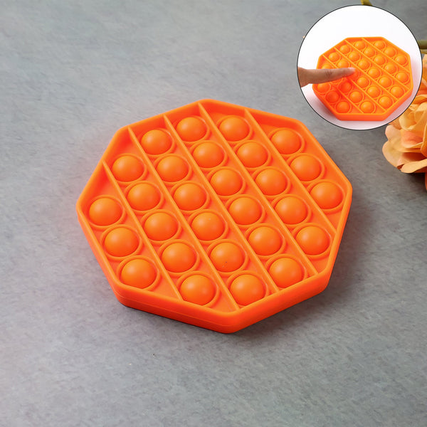 Premium Hexagon Shape Silicone Pop It Fidget Toy (1 Pc) - justgrabit.in | Just Grab It