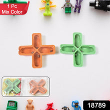 Magic Toys Magic Cross Magic Tricks Puzzle (1 Pc / Mix Color & Design) - justgrabit.in | Just Grab It