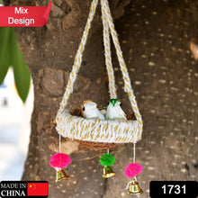 Artificial Jute Hanging Birds Nest Jhumar Chidiyan Ka Ghosla - Justgrabit Inc.
