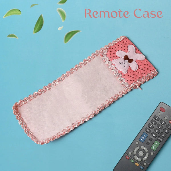 Cartoon Cloth Lace Remote Control Cover Remote Case (1 Pc / 21×8 CM / Medium) - justgrabit.in | Just Grab It