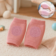 Pink Toddler Wool Knit Leg Warmer (Knee Guard) - justgrabit.in | Just Grab It