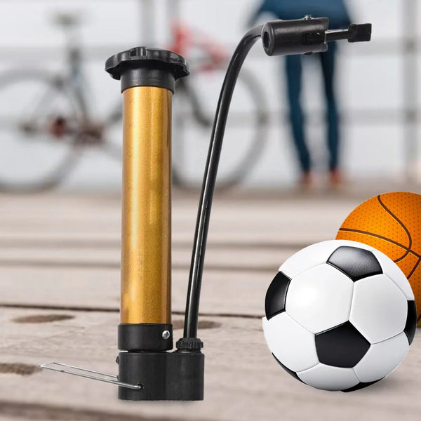 Hand Air Ball Pump – Portable Metal Inflator for Basketball, Soccer & More - Justgrabit Inc.
