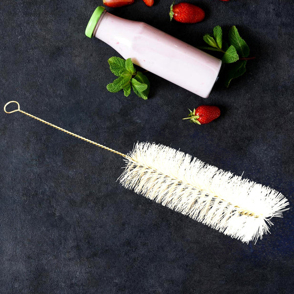 Safe Cleaning Brush Drinking Straw Cleaning Brush Bottle Cleaner Brush (1 Pc / 25 CM) - justgrabit.in | Just Grab It
