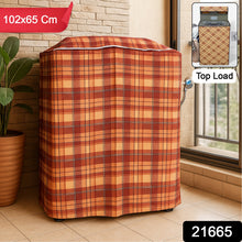 Protective Top Load Washing Machine Cover 102 × 65 (1 Pc) - justgrabit.in | Just Grab It
