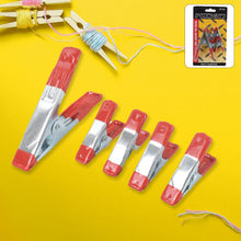 Metal Spring Clamps, Heavy Duty Spring Metal Clips Clamp (5 Pcs Set) - justgrabit.in | Just Grab It
