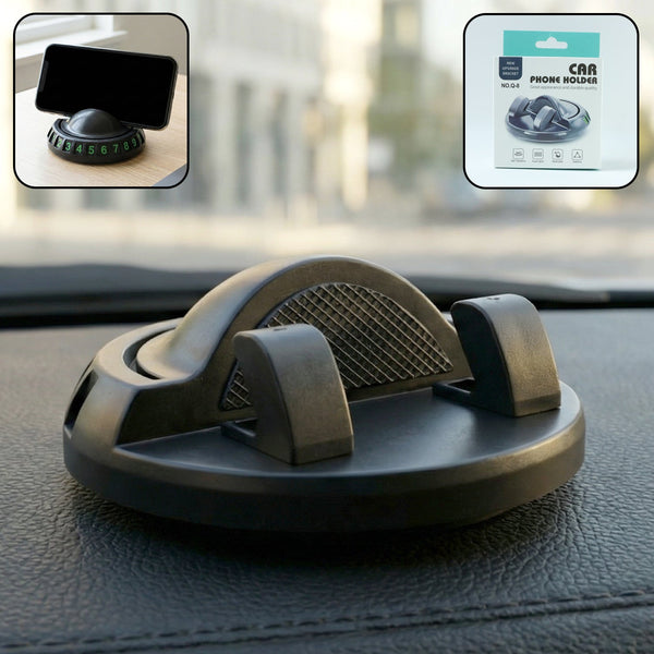 360° Rotating Anti - Slip Car Dashboard Mobile Phone Holder (1 Pc) - justgrabit.in | Just Grab It