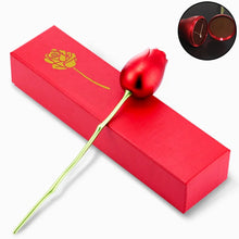 Metal Red Rose Couple Jewelry Box - Fancy Jewelry Box (1 Pc) - justgrabit.in | Just Grab It