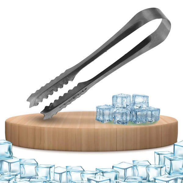 Stainless Steel Tong for Lifting Ice Cubes, Sugar Cubes | Serving Tongs (13 Cm / 1 Pc) - justgrabit.in | Just Grab It