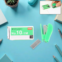 Mini Stapler with 1 Strip of Staples (1 Set) - justgrabit.in | Just Grab It