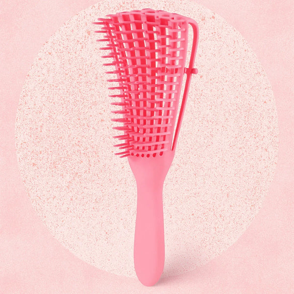 Flexible Detangling Hair Brush - (1 Pc) - justgrabit.in | Just Grab It