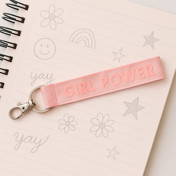 Fabric Ribbon Keychain (1 Pc, Mix Color) - justgrabit.in | Just Grab It