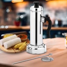 Puttu Maker Set with Steamer Plate & Pressure Cooker Top, Stainless Steel - justgrabit.in | Just Grab It