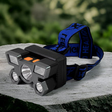 5 LED Headlamp USB Rechargeable Head Light (1 Pc) - justgrabit.in | Just Grab It