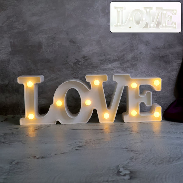Love Shaped LED Decorative Night Light (1 Pc) - justgrabit.in | Just Grab It