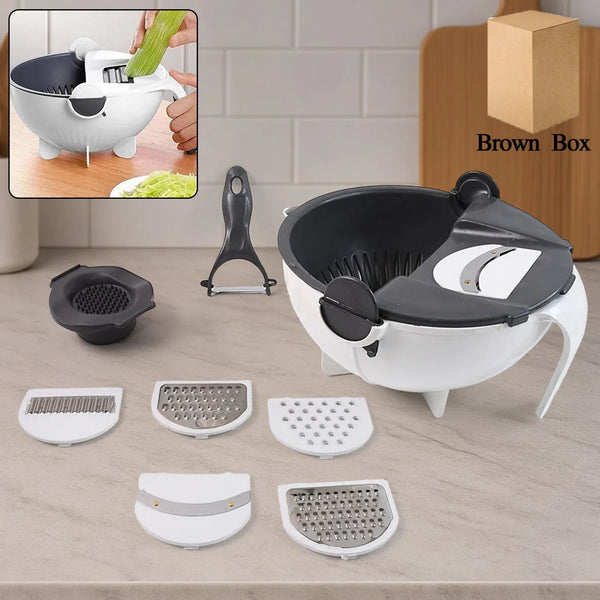 Multifunctional Vegetable Chopper (9 IN 1) - Justgrabit Inc.