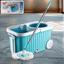 Apex Magic 360° Spin Mop Cleaning System with Stainless Steel Spinner - Justgrabit Inc.