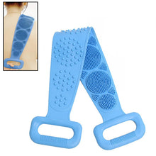 Silicone Body Scrubber Silicone Bath Body Brush (1 Pc / 24 Inch) - justgrabit.in | Just Grab It