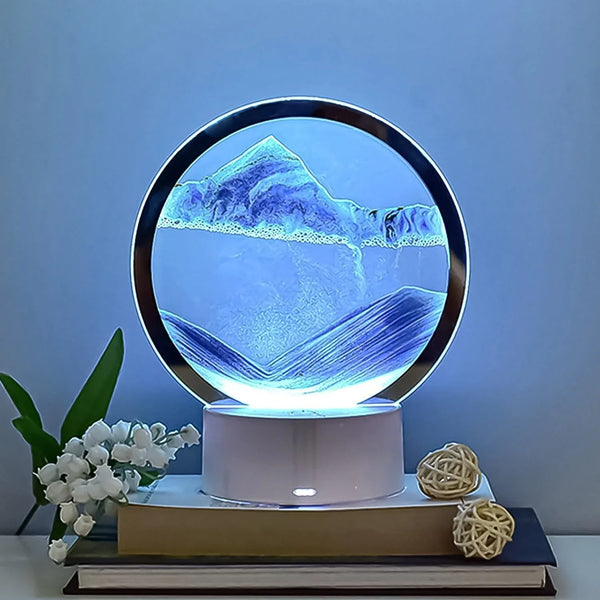 5 Color Light Moving Sand Art Picture (1 Pc) - justgrabit.in | Just Grab It