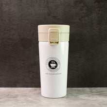 Stainless Steel Vacuum Insulated Coffee Flask with Flip Lock Lid (400ML / 1 Pc) - justgrabit.in | Just Grab It