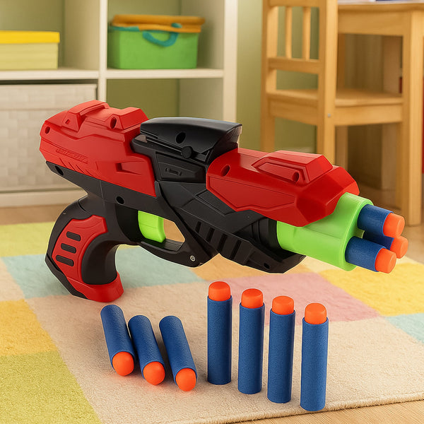 X Launcher Soft Bullet Dart Gun Toy for Kids Set - justgrabit.in | Just Grab It