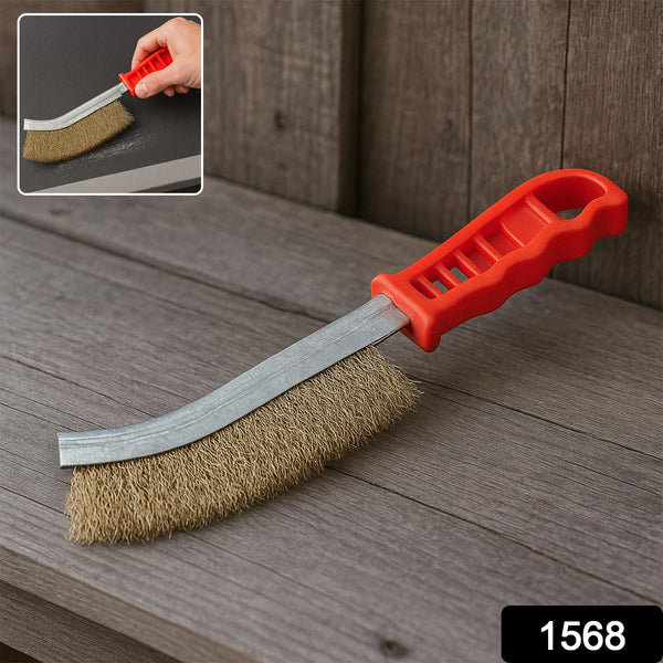 Stainless Steel Wire Hand Brush Metal Cleaner Rust Paint Removing Tool - justgrabit.in | Just Grab It