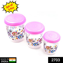 3 Pc Storage Container used in all kinds of places including household and offices for storing stuffs and items etc. - Justgrabit Inc.